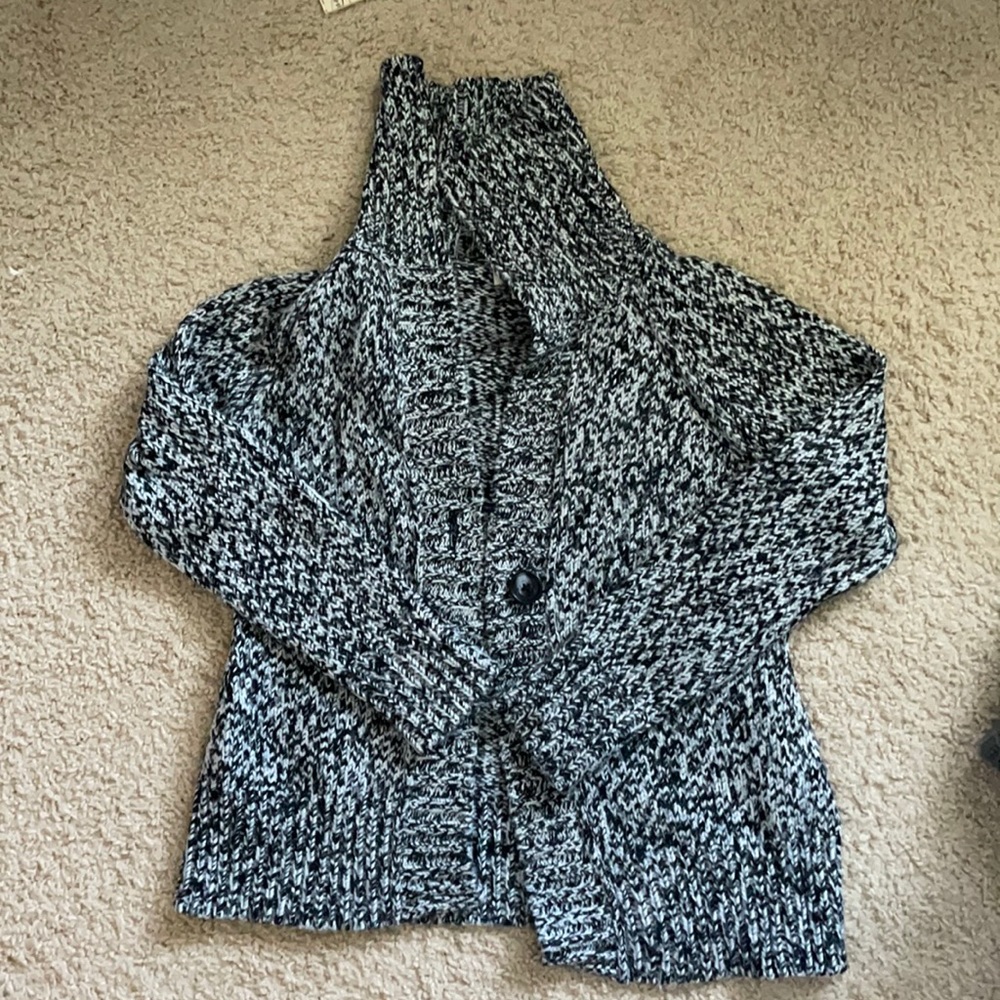Open front sweater